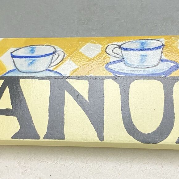 Vtg Exposures Hand Painted "January" Months of the Year 4X6 Picture Frame Winter - Picture 6 of 14